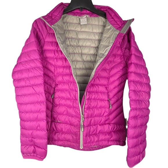 Rab Down Puffer Jacket Womens Small UK10 Pink Lightweight Outdoor Travel Winter - Picture 4 of 13
